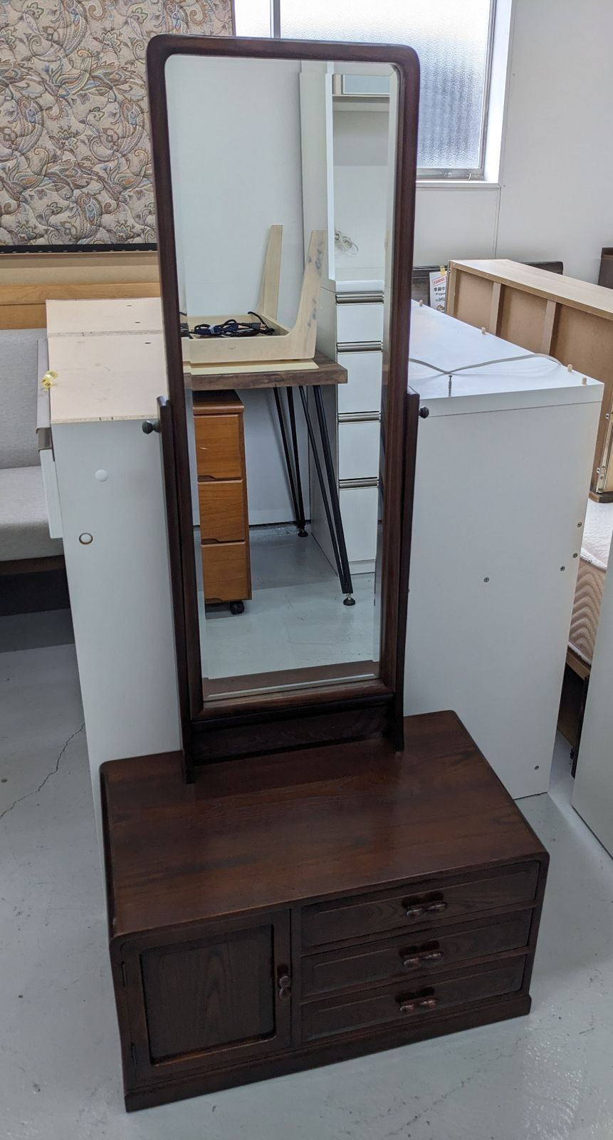 松本の和家具◇ 鏡台 ドレッサー レトロ家具 昭和レトロ 松本