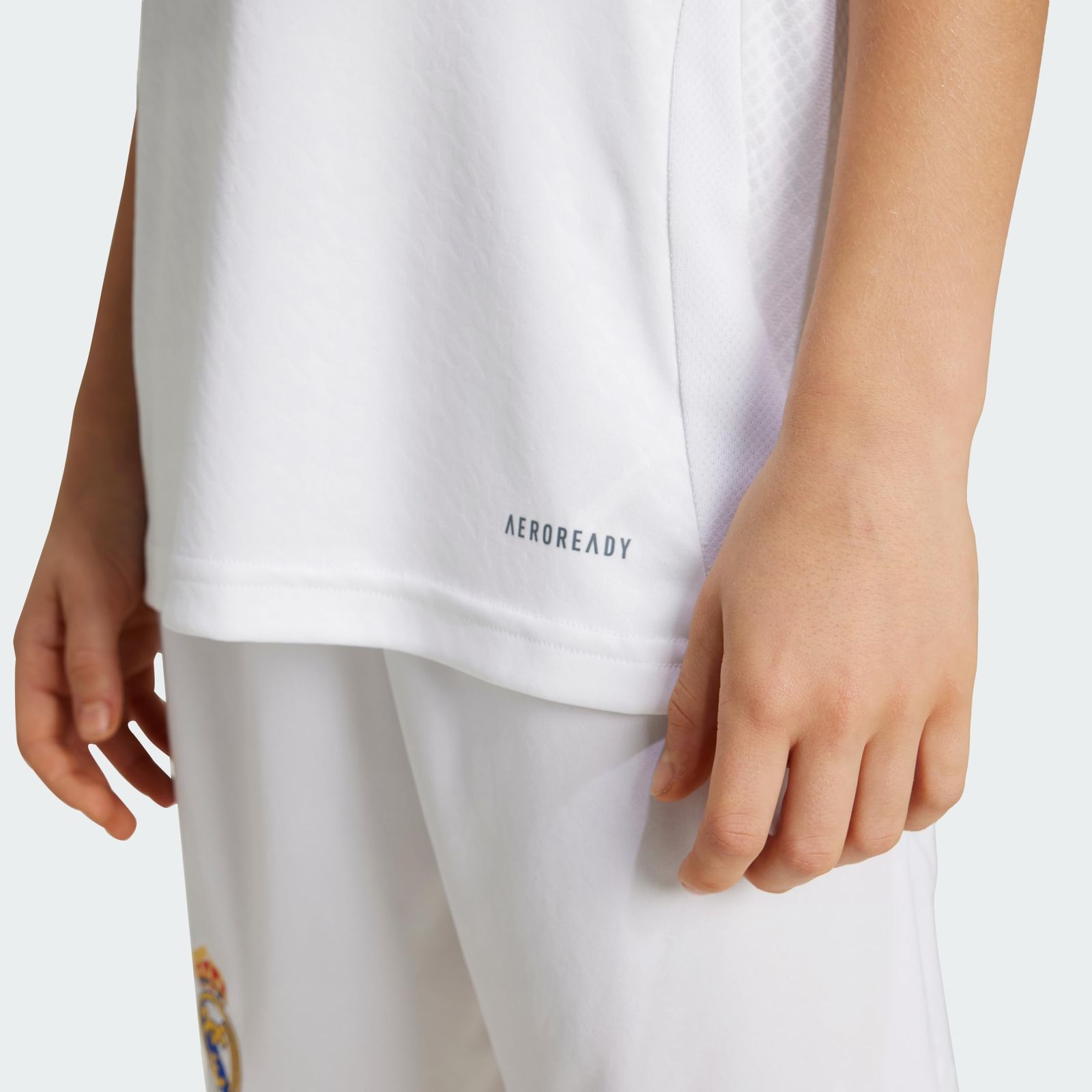 【超歓迎された】 adidas アディダス キッズ ル マドリード ホーム レプリカ ユニフォーム ホワイト 130 ホワイト 130