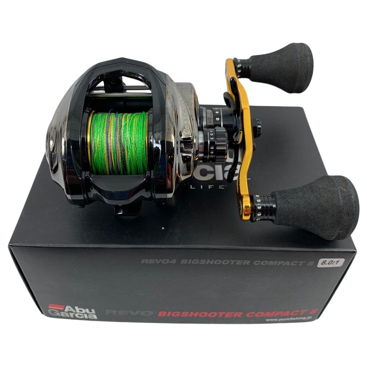 ττAbu Garcia アブガルシア リール ベイトリール ビッグシューター コンパクト 8 REV04 BC8 ττAbu Garcia アブガルシア リール ベイトリール ビッグ