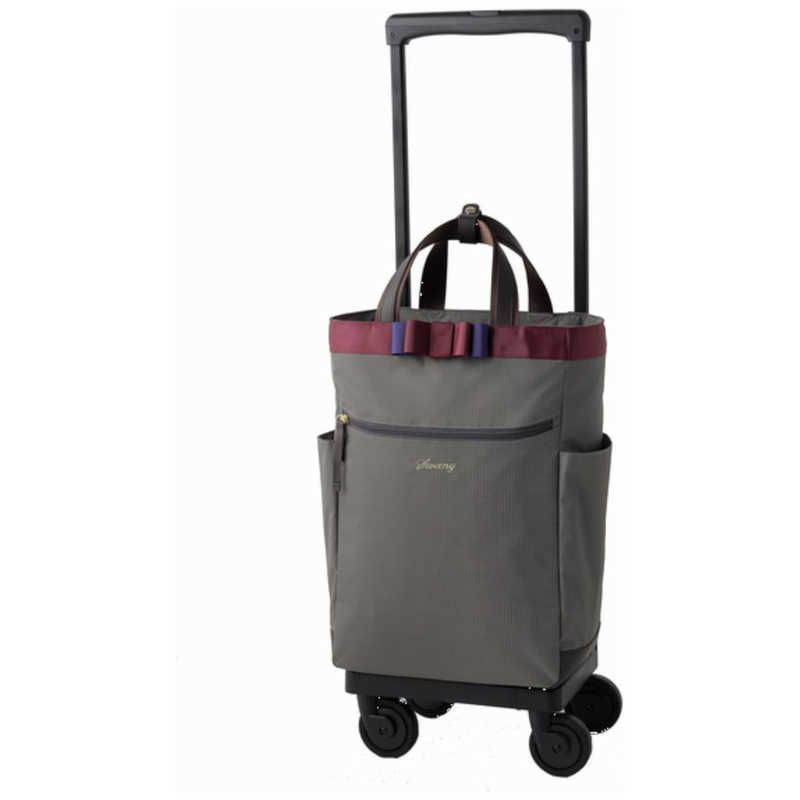 SWANY スワニー キャリーバッグ ブラック レディース クロコ型押し