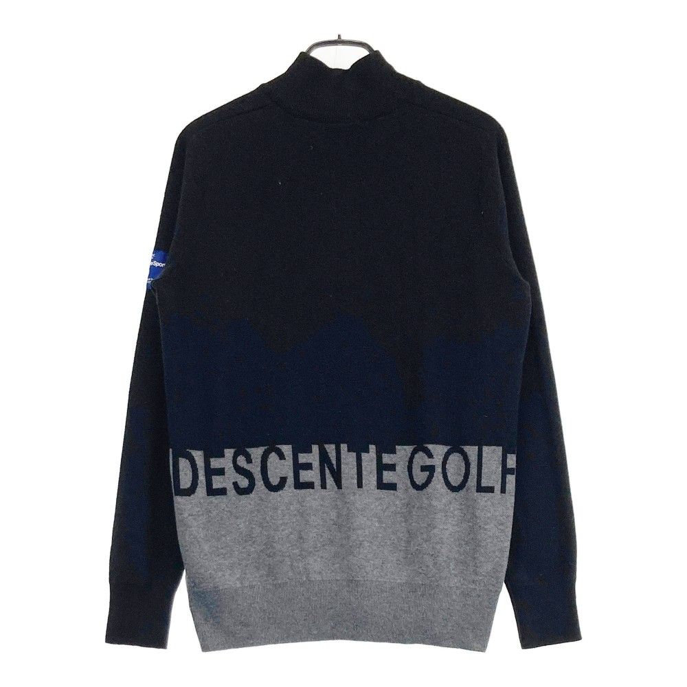 デサント　ゴルフ　セーター　Lサイズ サイズ：L DESCENTE GOLF デサントゴルフ ハーフジップニット