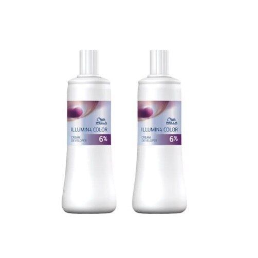 WELLA ウエラ イルミナカラー クリームディベロッパー 1000ml 6％ ×2セット