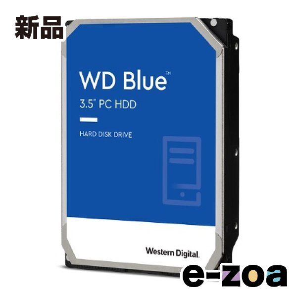Western Digital ウエスタンデジタル 2TB HDD 3.5インチ ウエスタンデジタル ブルー PC 内蔵ハードドライブ HDD WD20EARZ 2575190