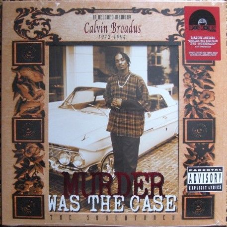 米2LP Various Murder Was The Case The Soundtrack DRR4202530 Death Row Records |00520