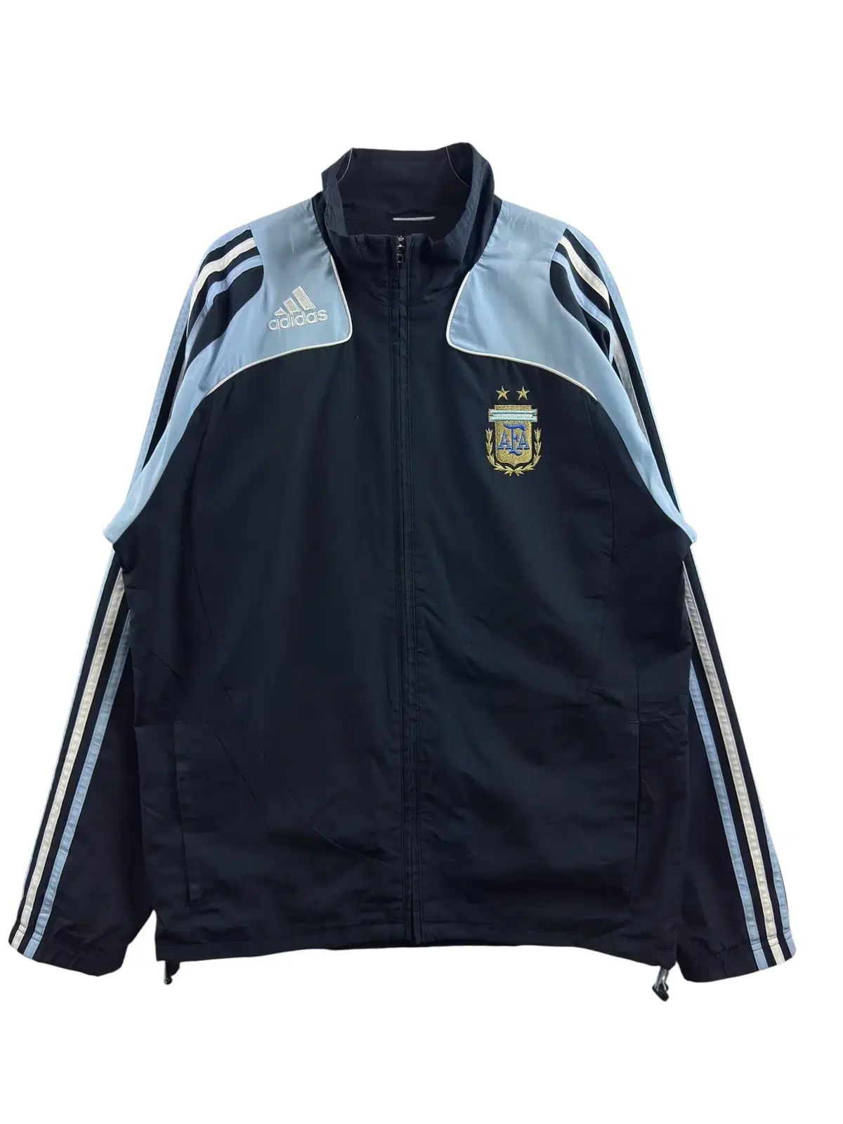 adidas アディダス アルゼンチン人 ネイビー 空 ウィンドブレーカー 605