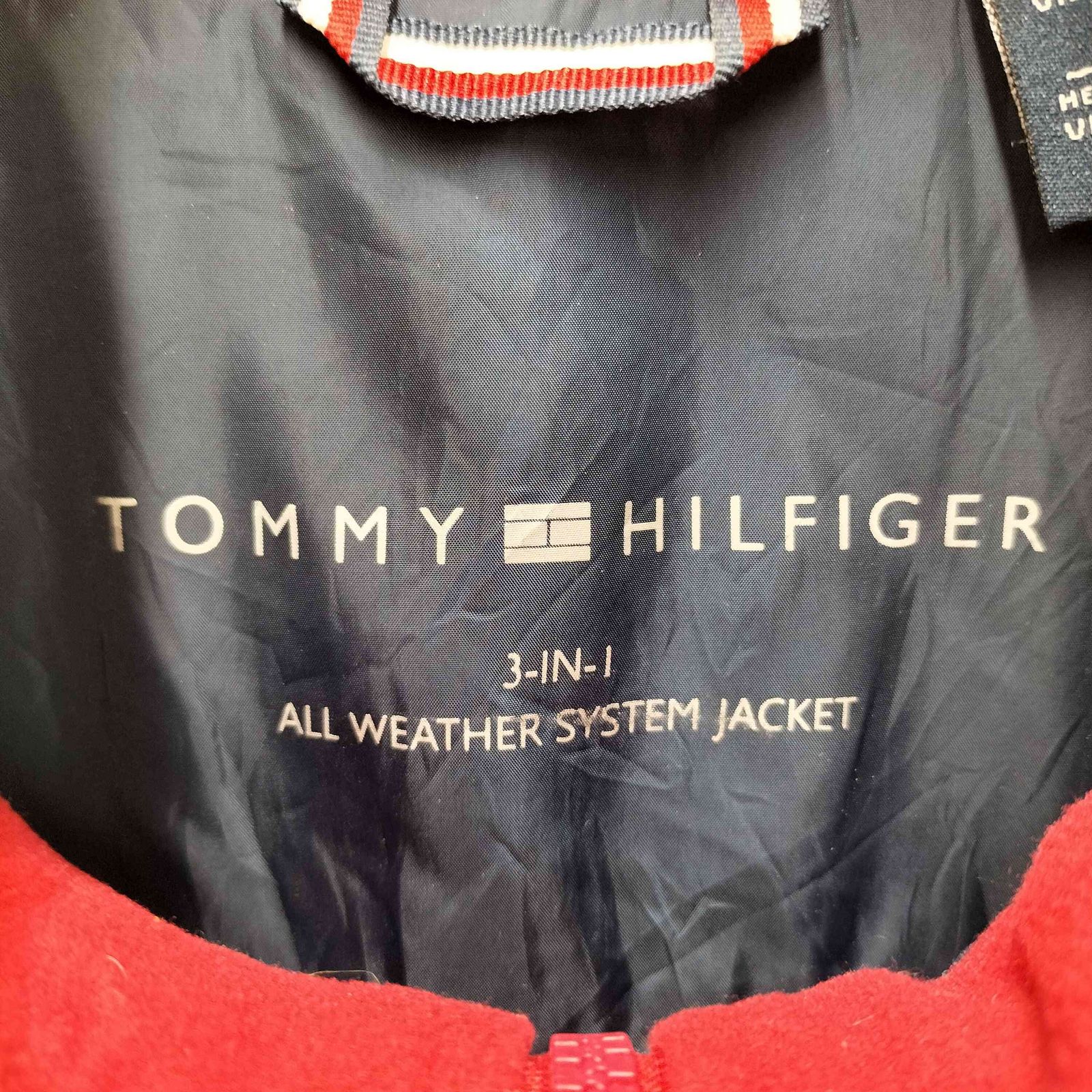 トミーヒルフィガー TOMMY HILFIGER ロゴワッペン スタンド