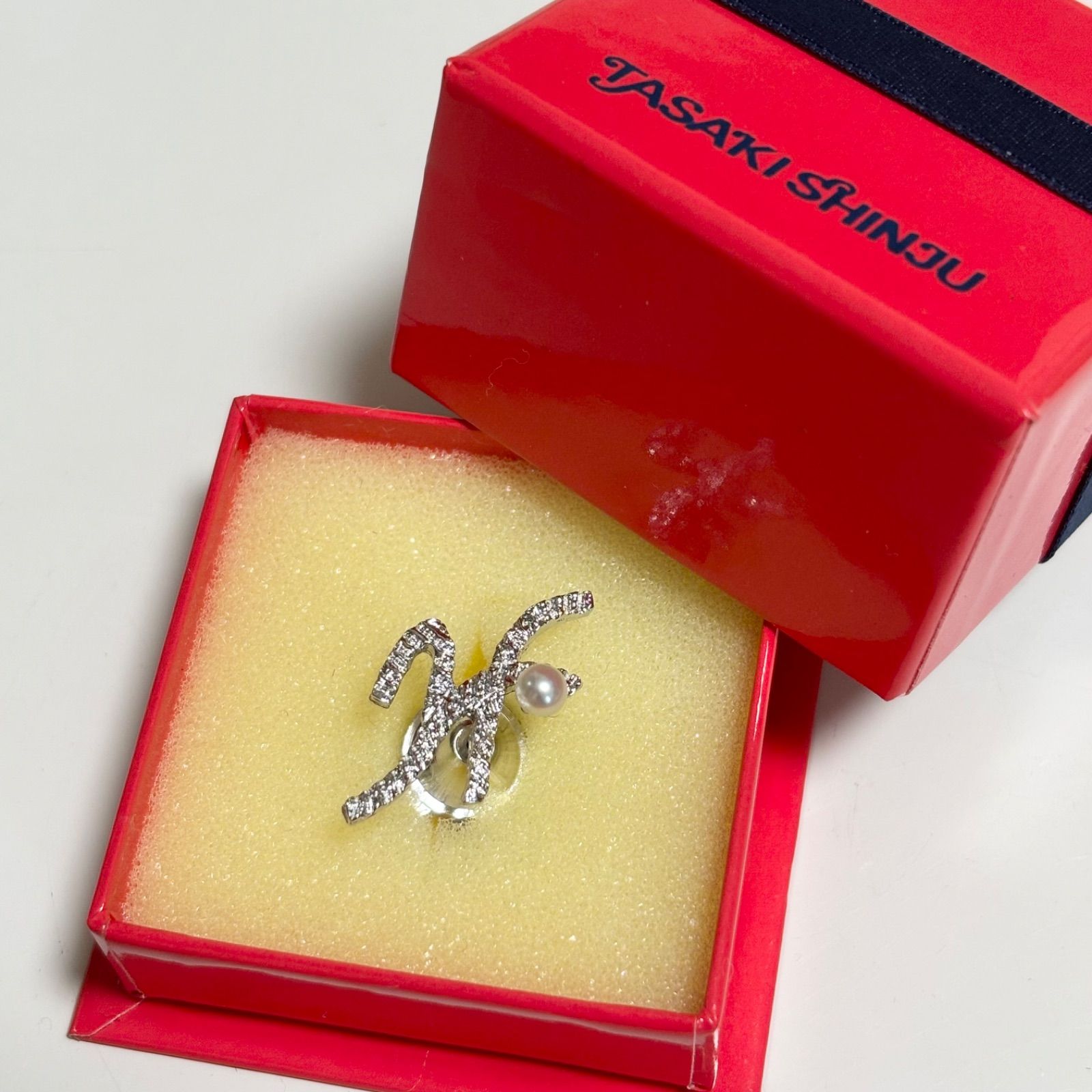 田崎真珠ホワイトパール ネクタイピンセット 楽天市場】TASAKI タサキ 田崎真珠 あこや真珠 タイタックピン