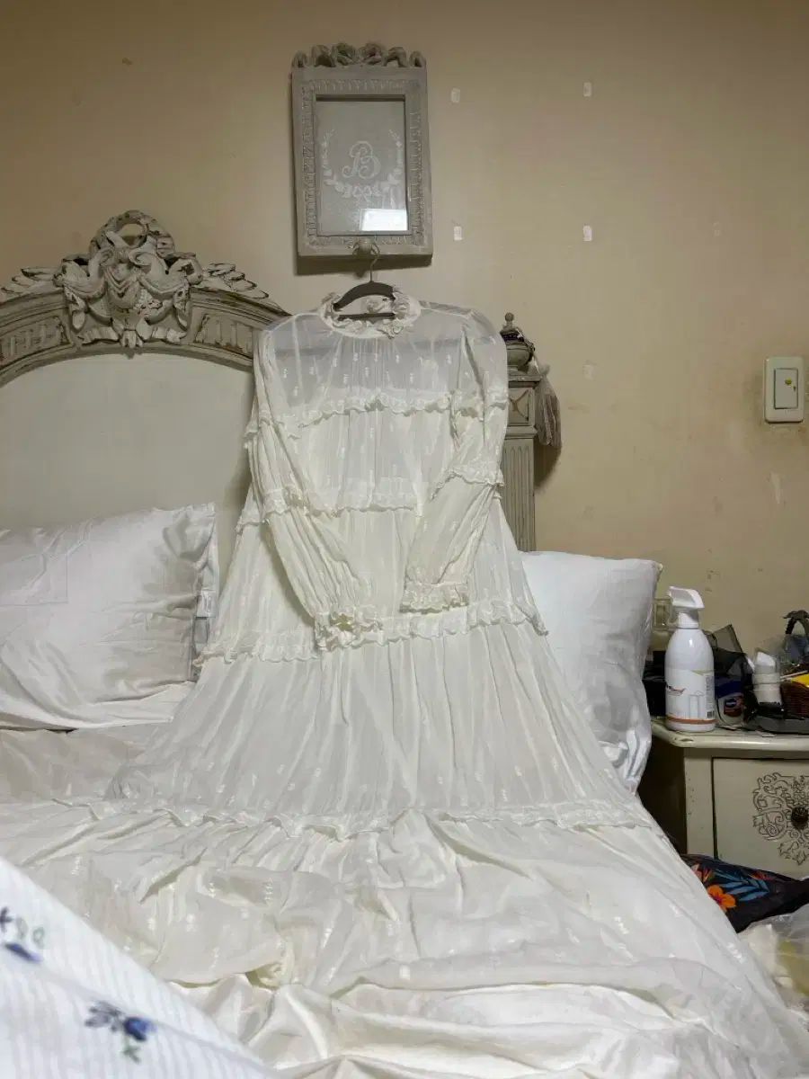 イザベルマラン コットン100% ロング丈ワンピース