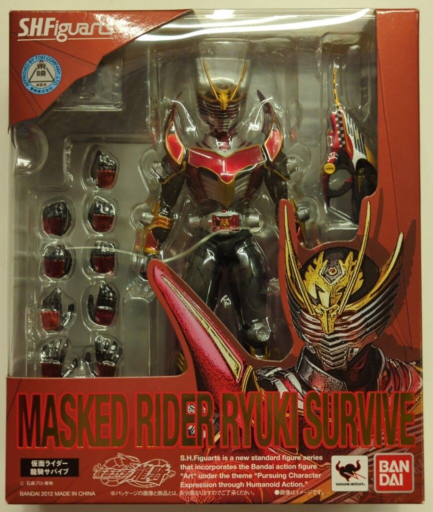 バンダイ S.H.Figuarts 仮面ライダー龍騎 仮面ライダー龍騎 サバイブ