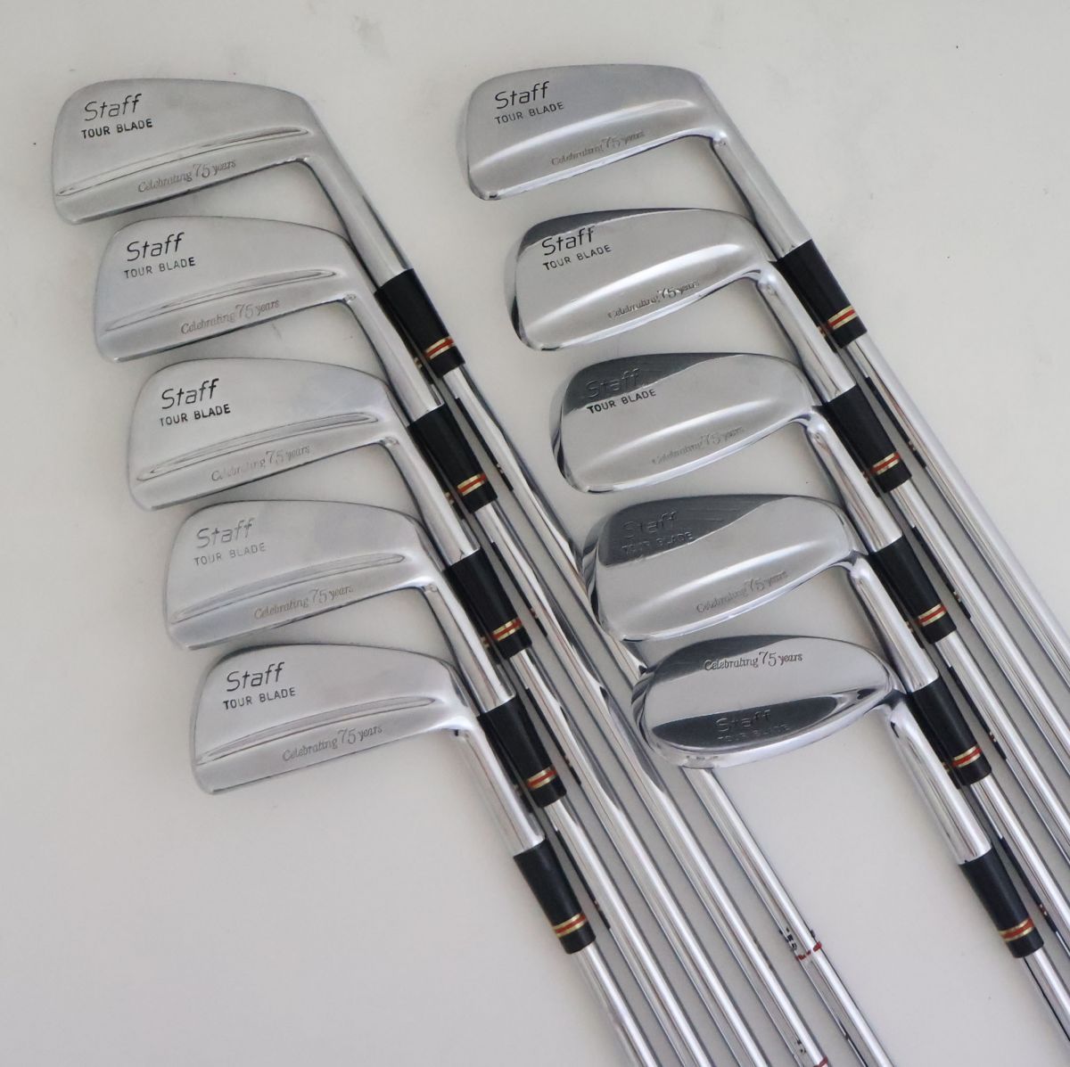 ●訳有 75周年記念モデル Wilson ウィルソン Staff TOUR BLADE Celebrating 75yearsアイアン 10本セット Dynamic G 82084