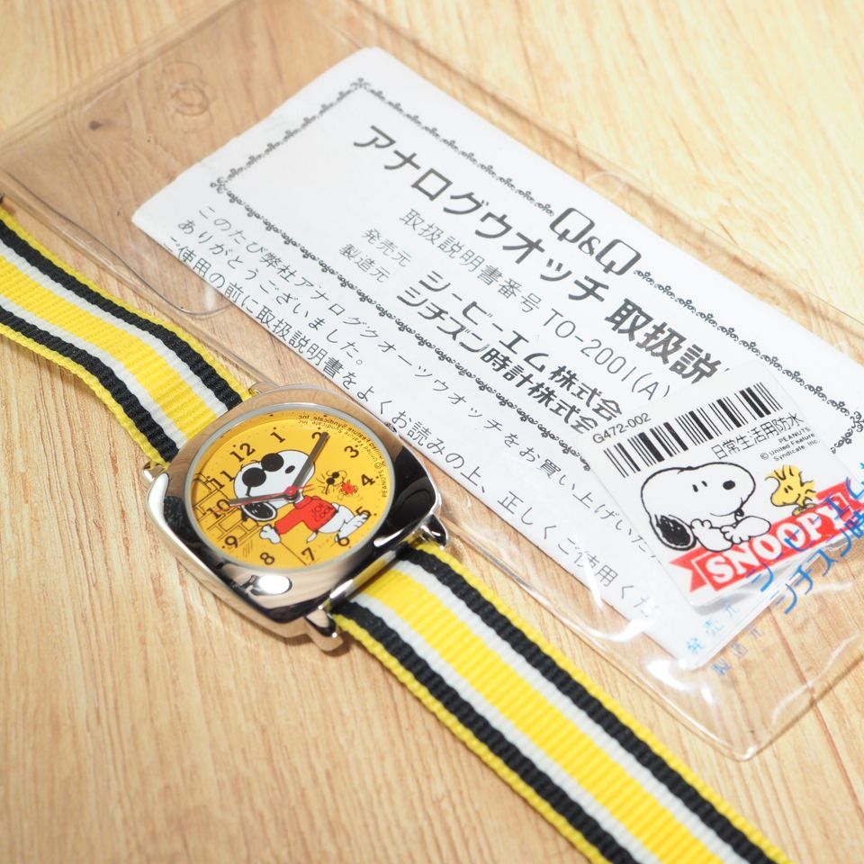 CITIZEN/スヌーピー】 CITIZEN シチズン SNOOPY スヌーピー G472-002