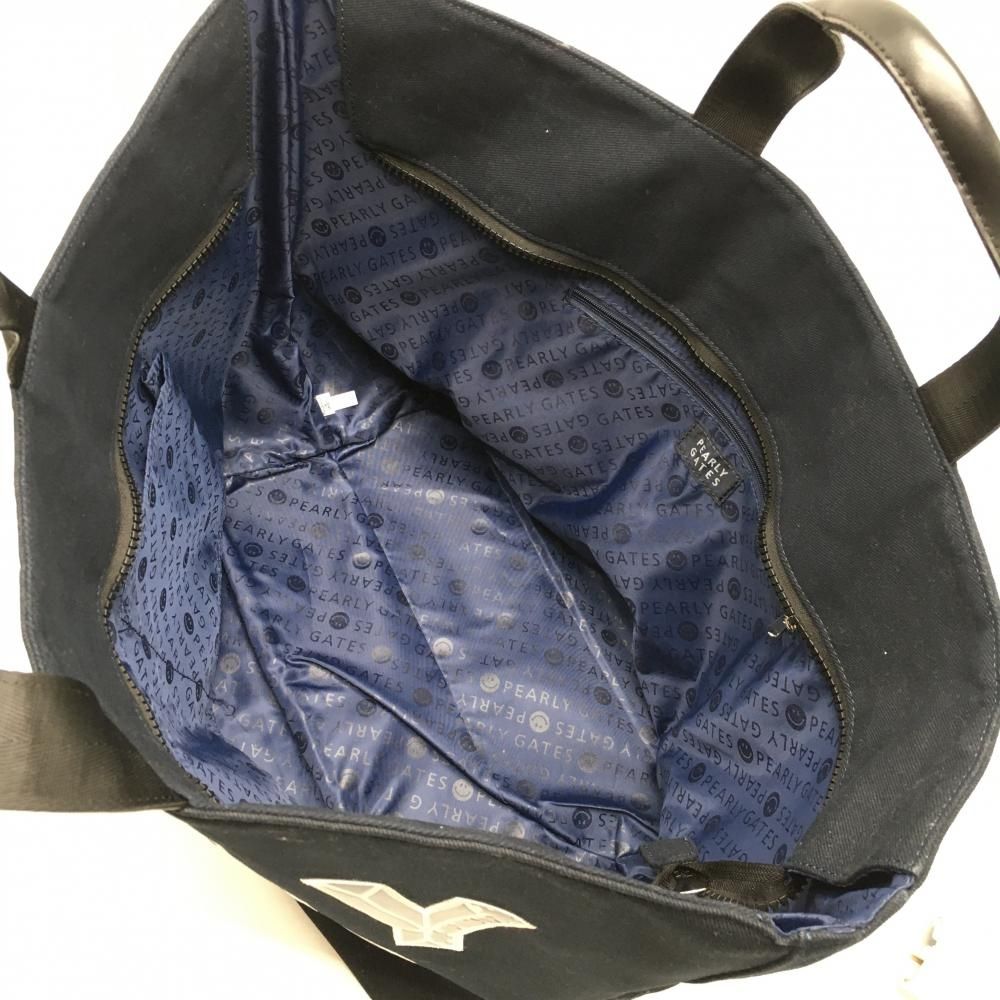 超美品】パーリーゲイツ ロッカーバッグ ネイビー×グレー