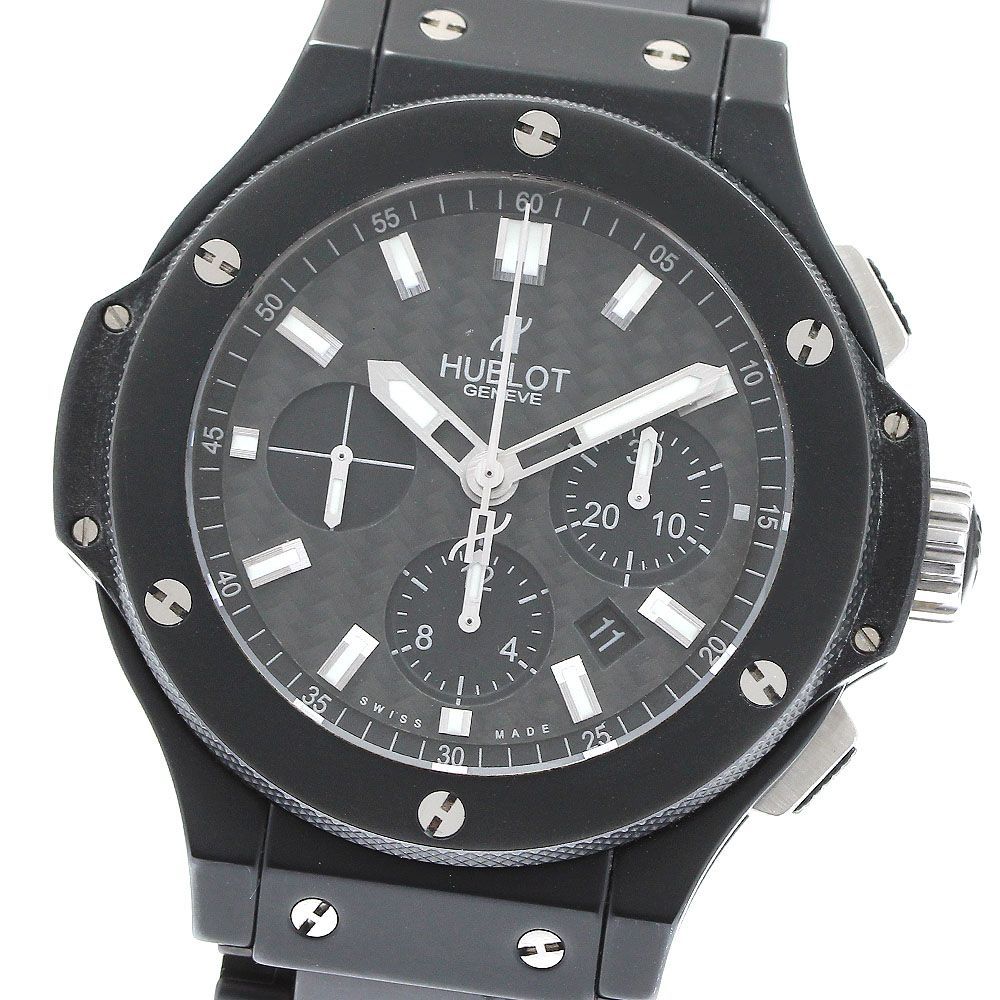 ウブロ HUBLOT 301.C1.1770.C1 ビッグバン ブラックマジック クロノグラフ 自動巻き メンズ _914489 ウブロ HUBLOT 301.C1.1770.C1 ビッグバン ブラックマジック クロノ