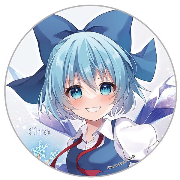 東方Project缶バッジ すなめりドリル缶バッジ チルノ(miy