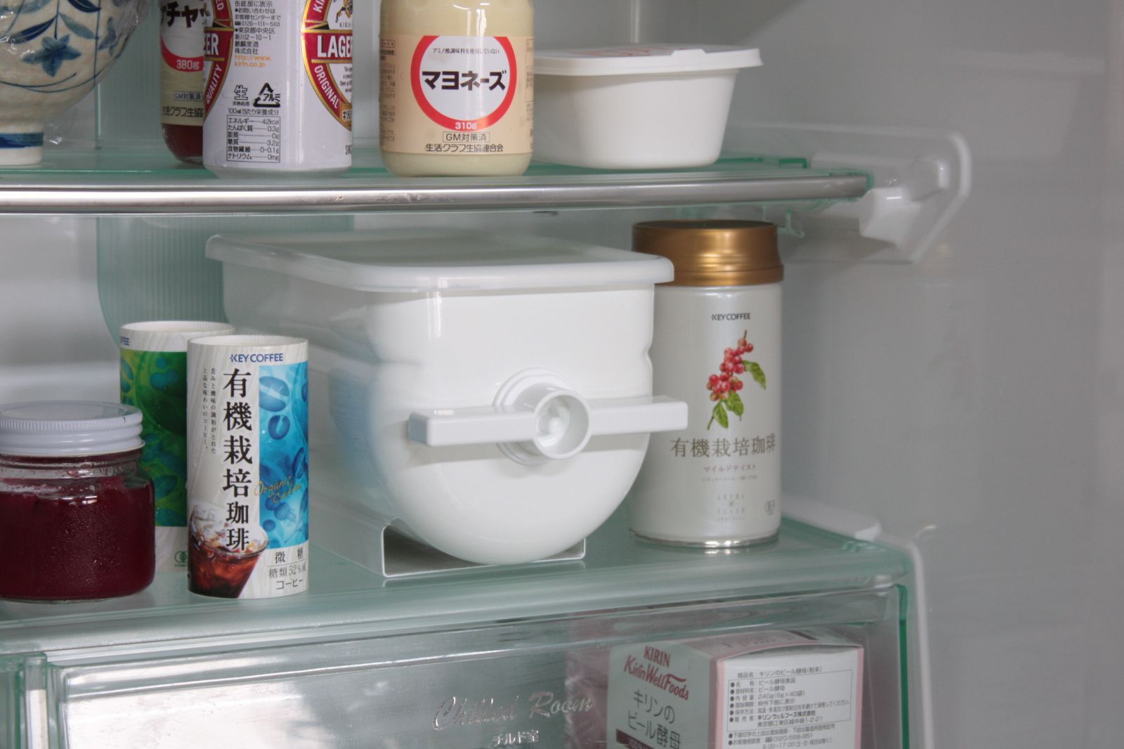 ぬか漬け作り ハンドルかき混ぜ式ぬか漬け容器
