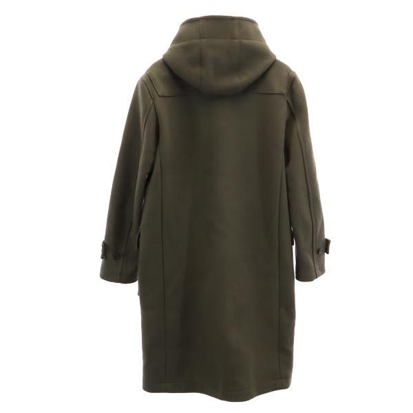 マッキントッシュ 長袖 ウール100％ ダッフルコート 34 カーキ