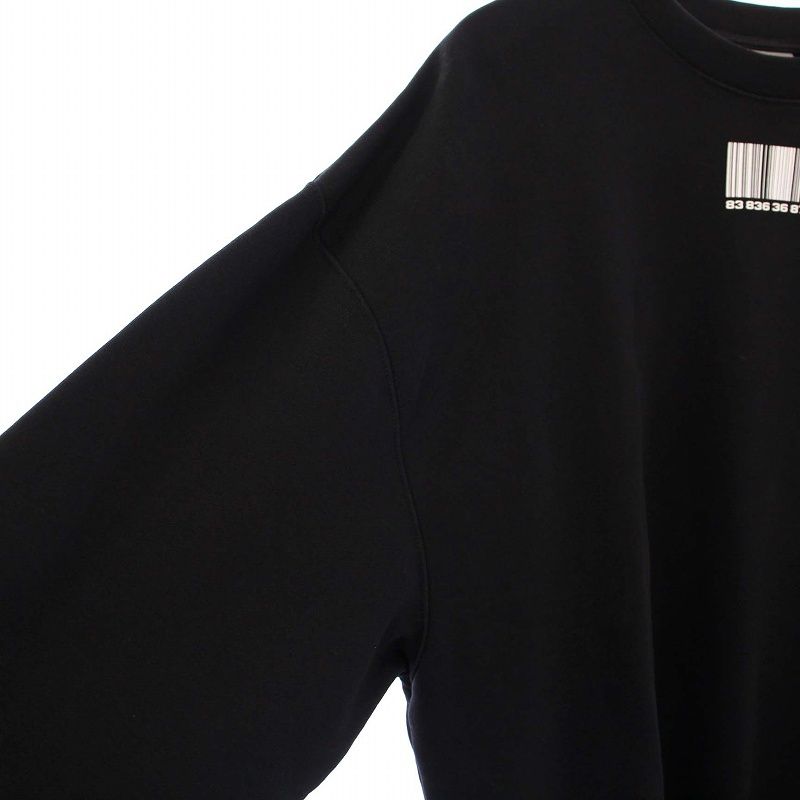 ヴェトモン VETEMENT 22SS VTMNTS BARCODE SWEATSHIRT バー