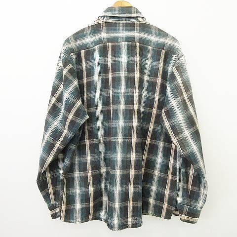 ファイブブラザー FIVE BROTHER 90s フランネル シャツ 長袖 USA