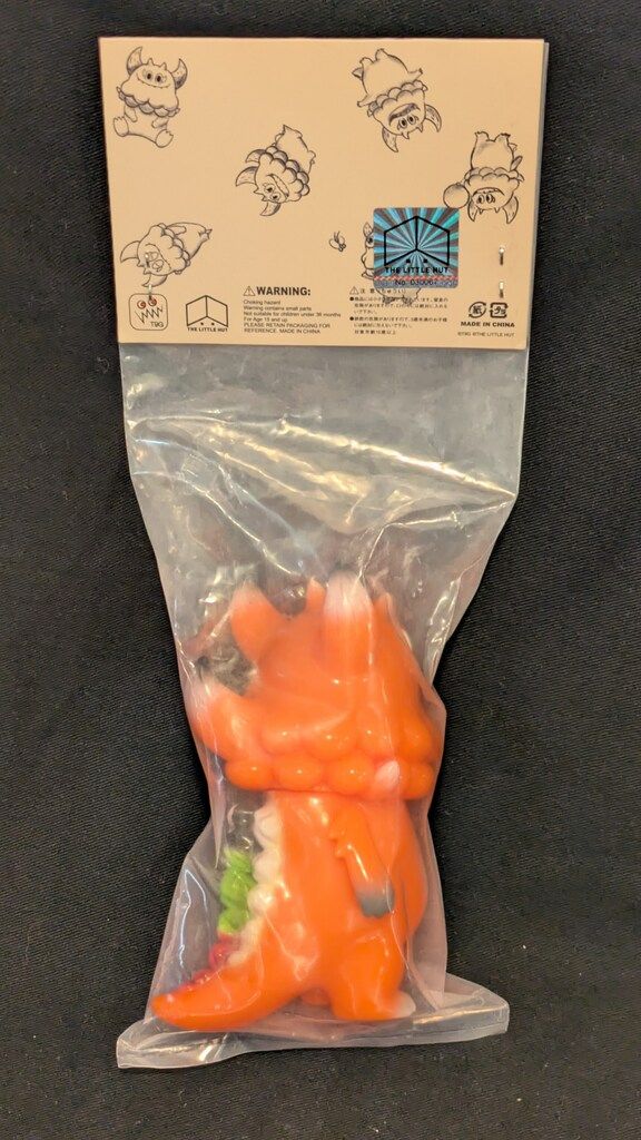 THE LITTLE HUT T9G RANGEAS JR オレンジ　成型 T9G - Rangeas Jr. (Golden Dragon) Soft Vinyl Toy – Q POP