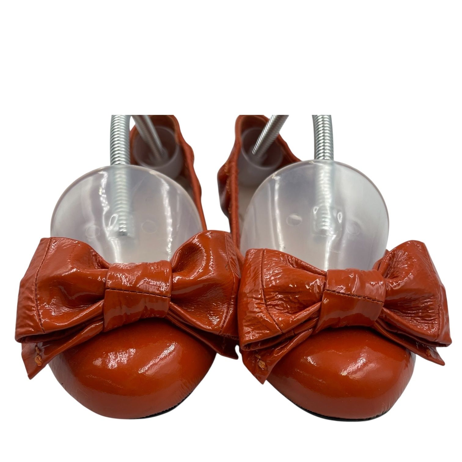 【美品】MIU MIU バレエシューズ レッド リボン 未使用品 MIU MIU ミュウミュウ MIU MIU バレエシューズ