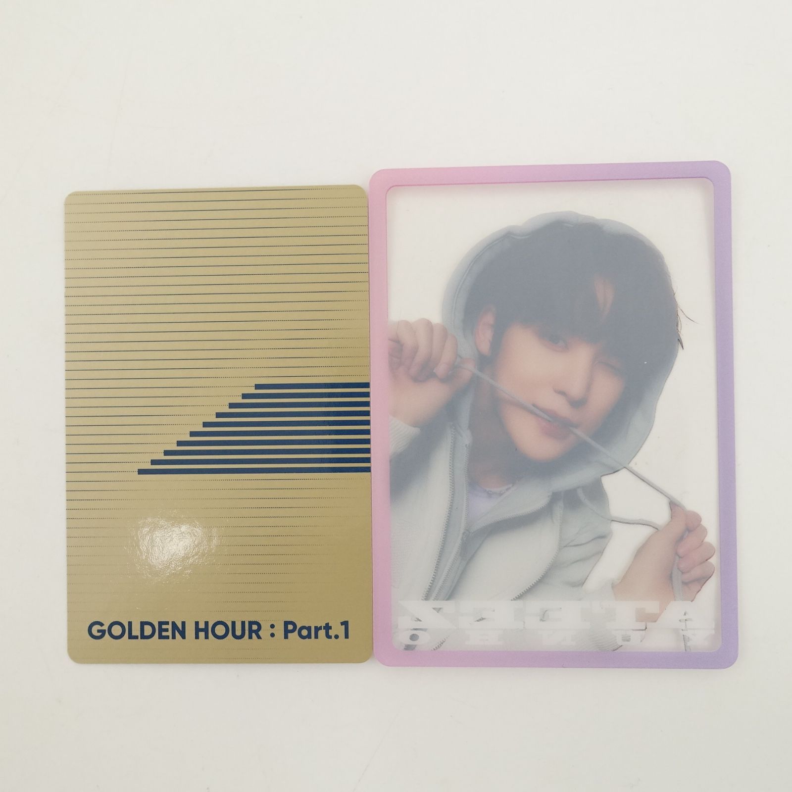 ATEEZ 109 ポップアップ トレカ ユノ ATEEZ ユノ GOLDEN HOUR : Part.1 渋谷109 ポップアップ クリア