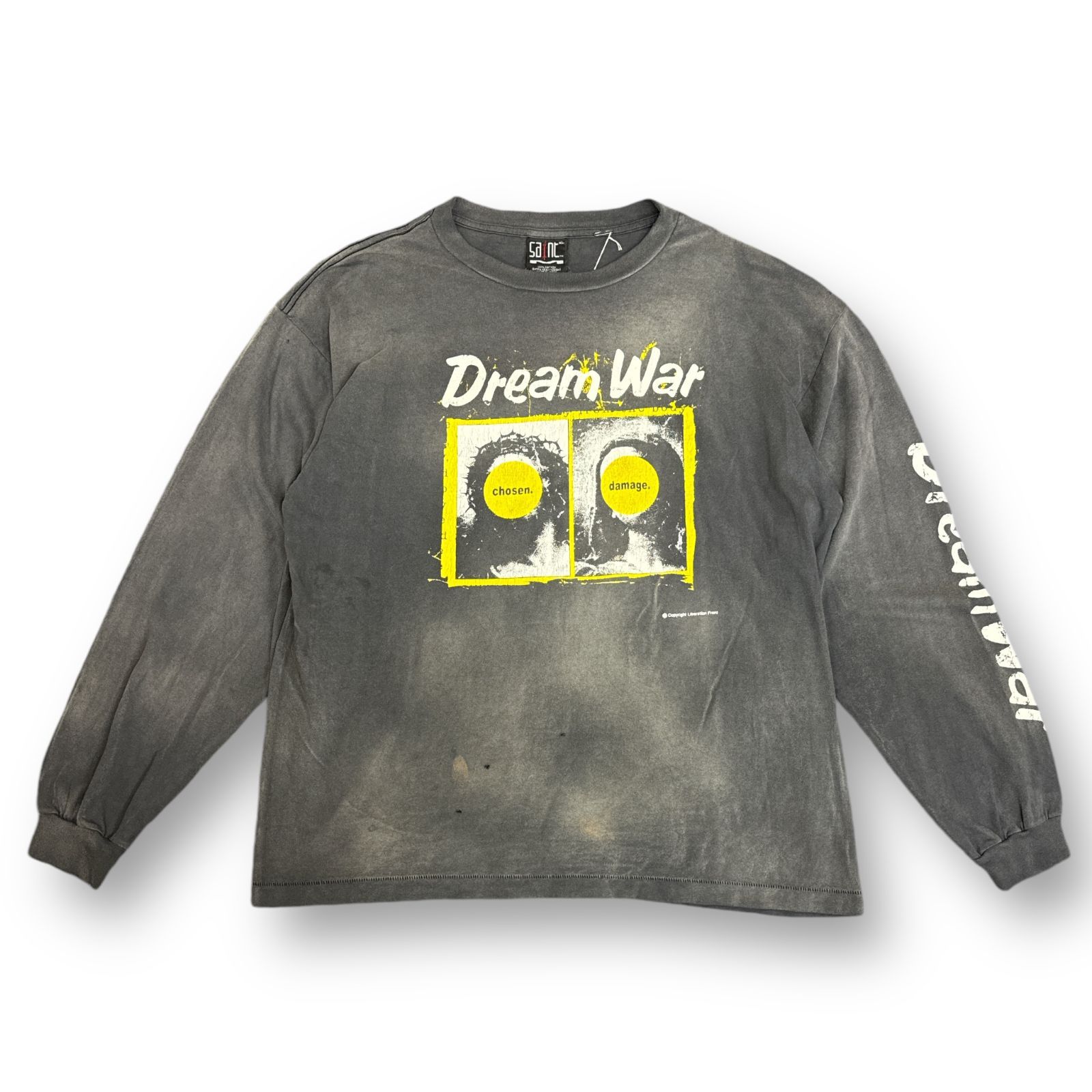 最安 SAINT MICHAEL TEE LS War Dream 23AW トップス