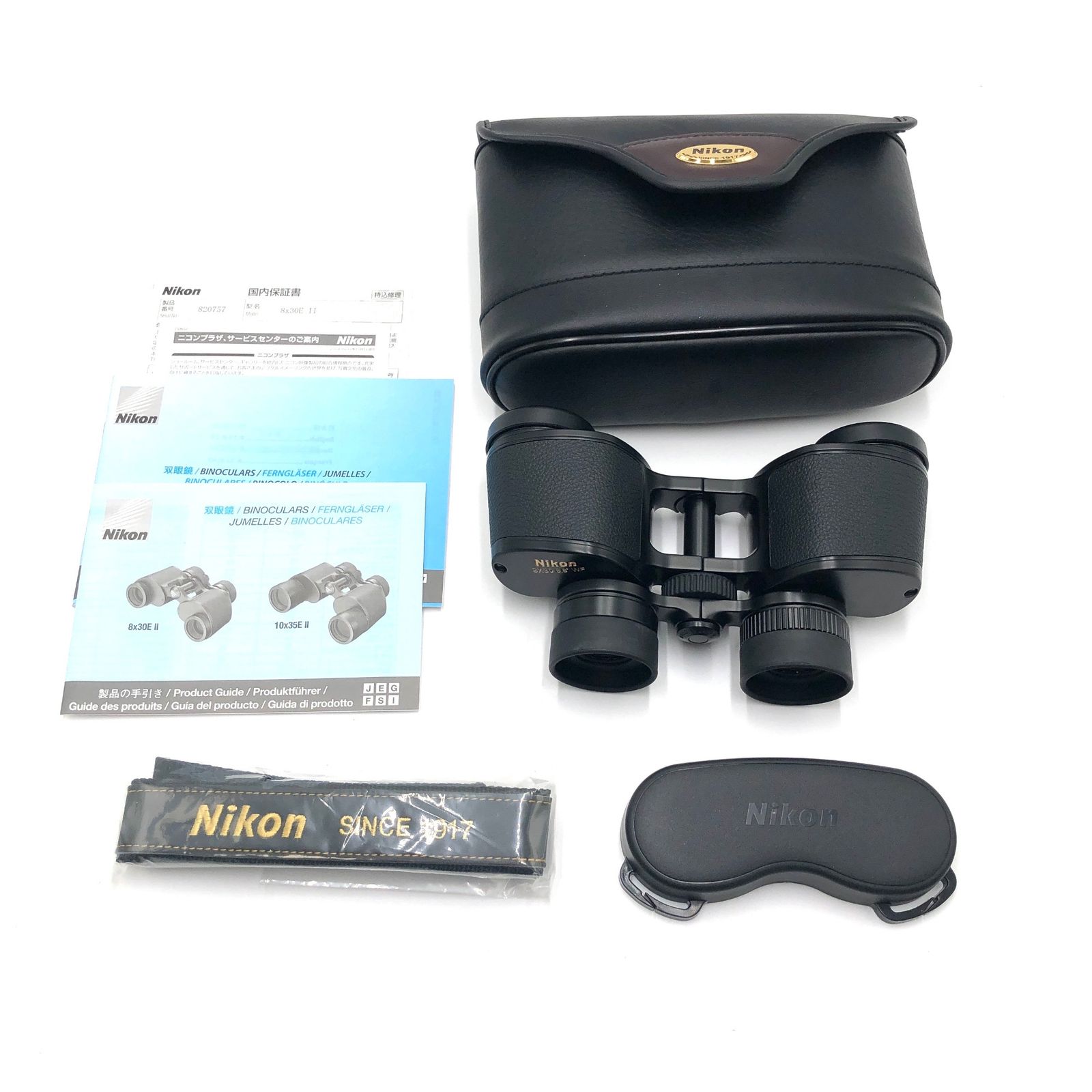 Nikon 双眼鏡 E IIシリーズ 8X30E2 CF WF ポロプリズム式 8倍30口径 8X30E2N (日本製) - メルカリ