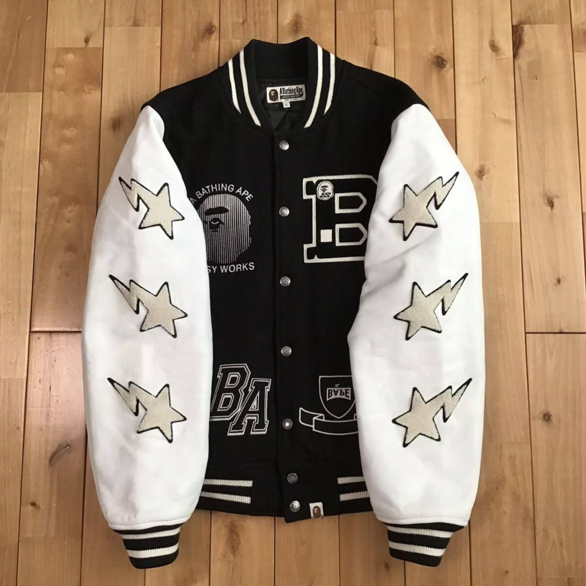 STARTER VARSITY JACKET 癒え ライダース スタジャン バイク 