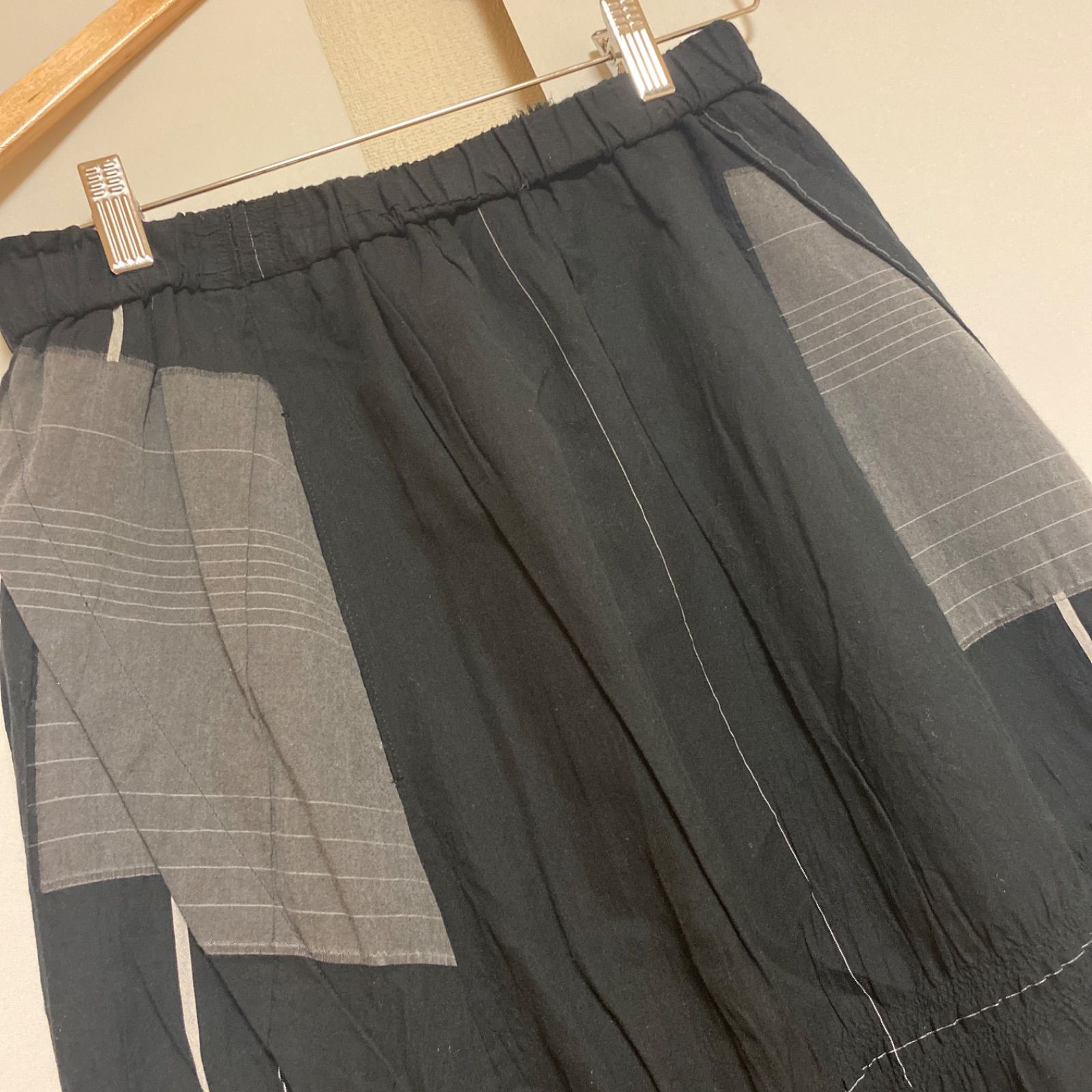 慈雨 日本製 フレアスカート サイズ40 黒 - メルカリ 