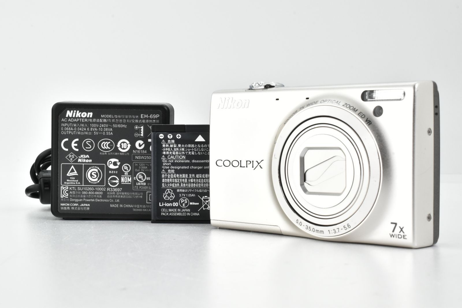 Amazon.com : Nikon COOLPIX S6100 16 MP Digital Camera with