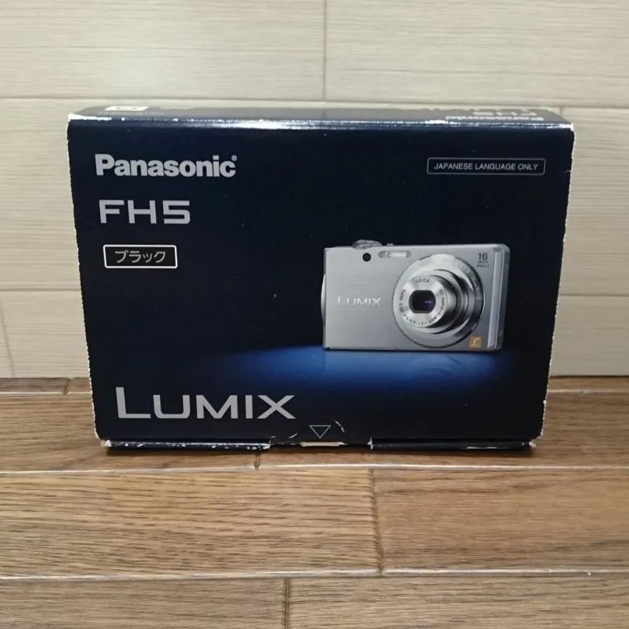 Panasonic LUMIX DMC-FH7 ブラック 動作確認済み - メルカリ