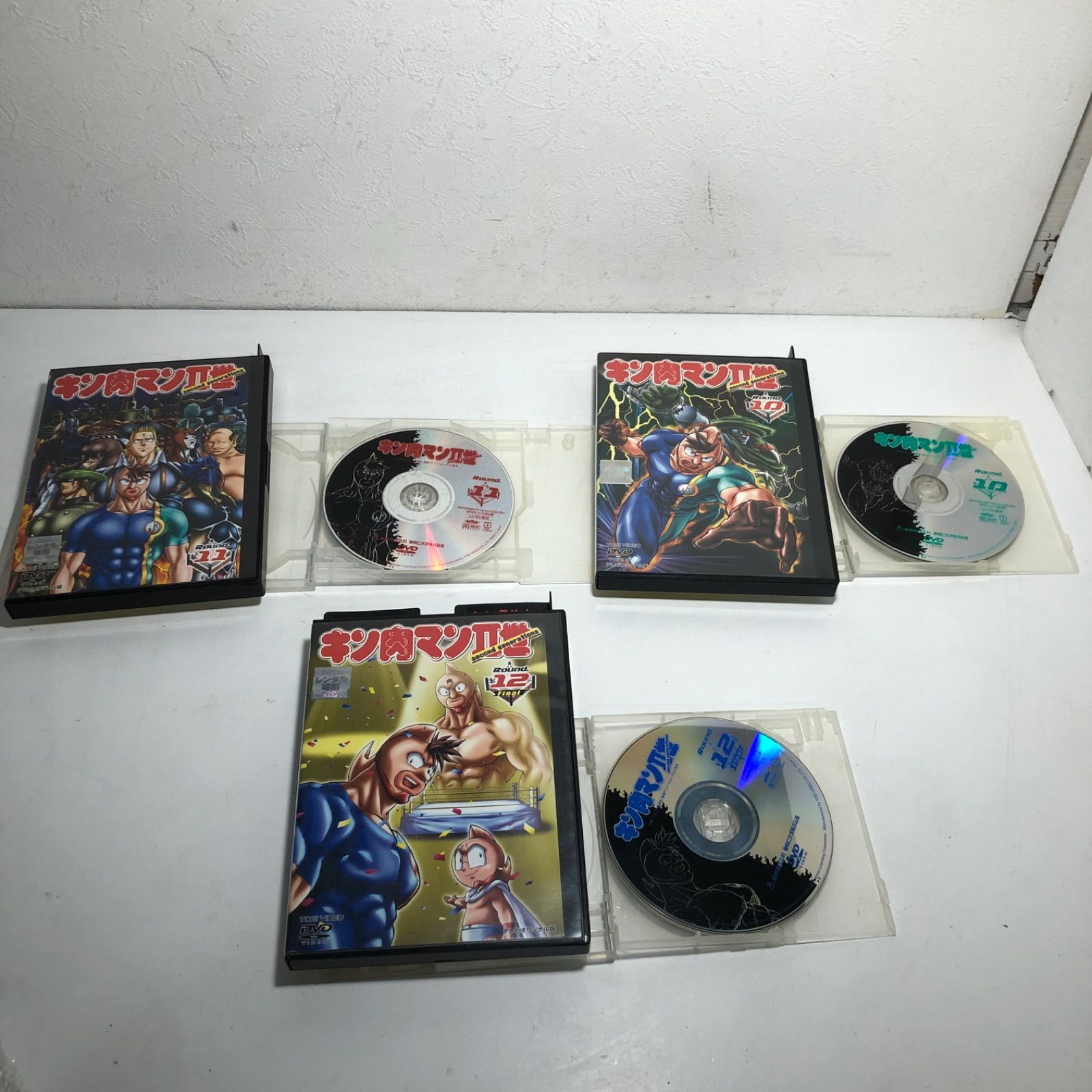 キン肉マンⅡ世 DVD 全12巻セット レンタル落ち 【公式通販】