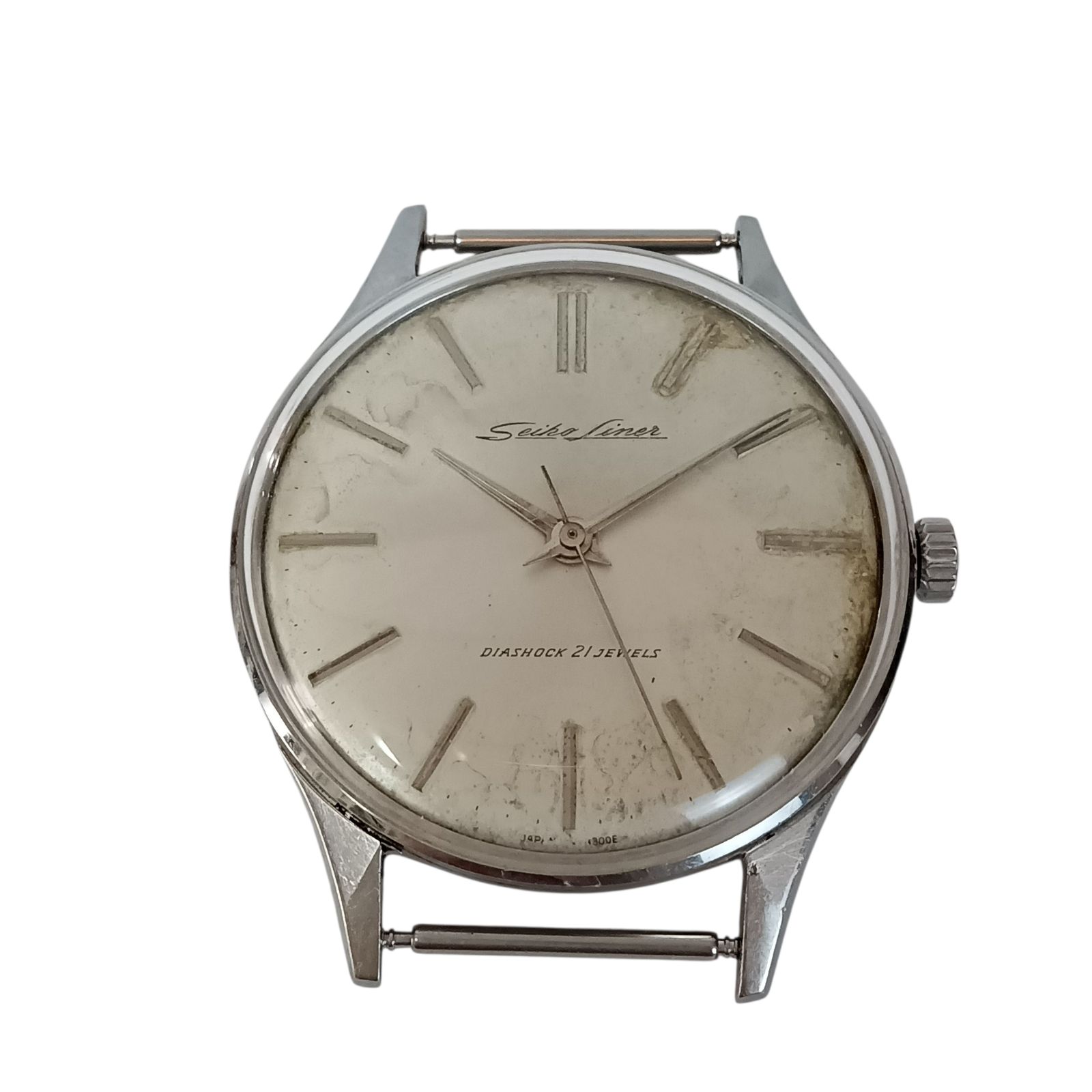 稼働 924-4 SEIKO Liner セイコー ライナー 15016 メンズ腕時計 手巻き フェイスのみ