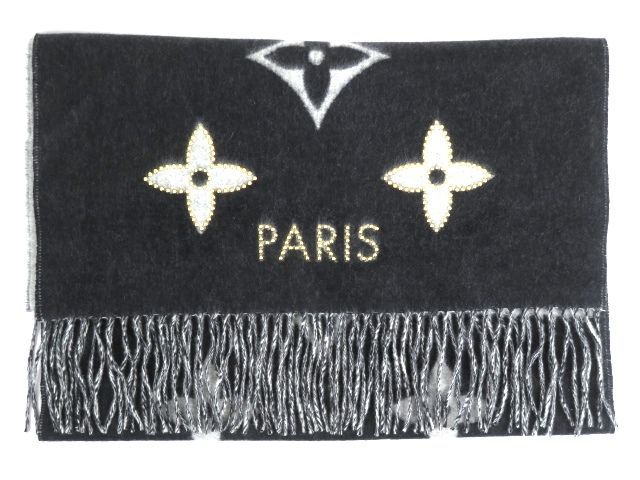 K*i様 ルイ・ヴィトン マフラー レイキャビック スタッディー カシミヤ