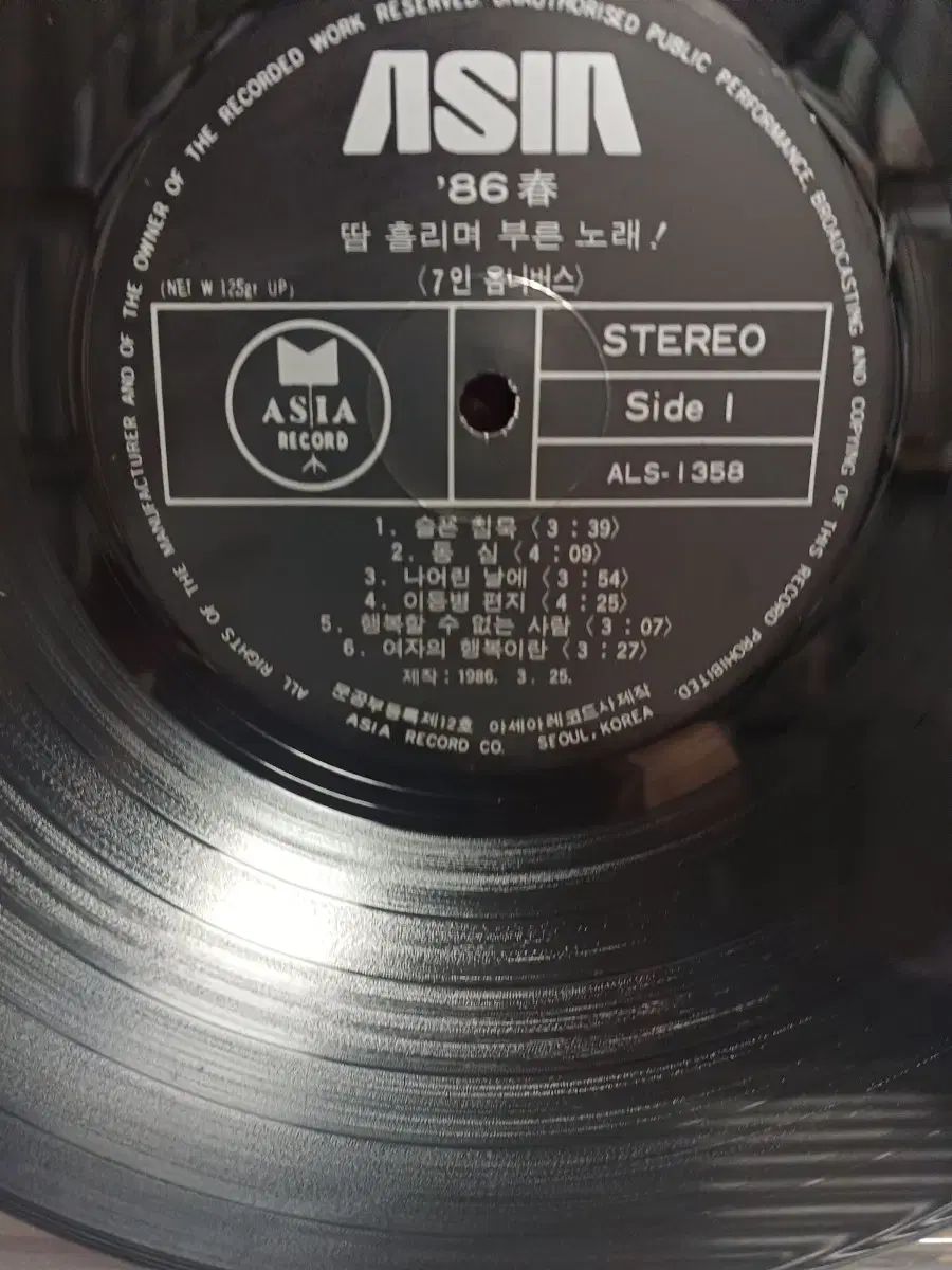 汗を流して歌った歌 LP