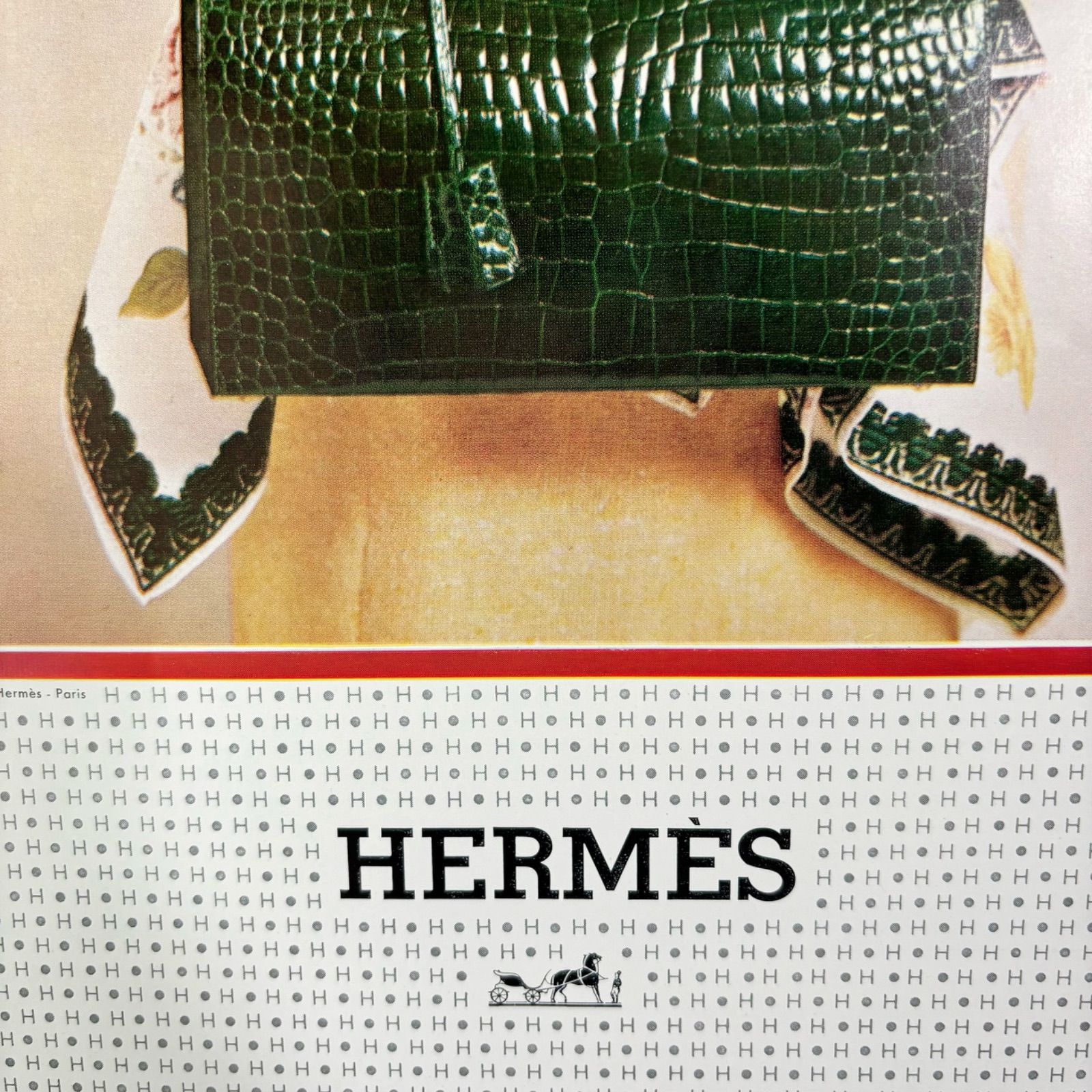 1960s 広告＞HERMES エルメス ポスター ヴィンテージ アートポスター
