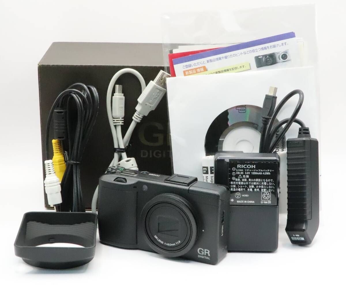 ★極上品★　リコー RICOH GR DIGITAL III 元箱付 #825