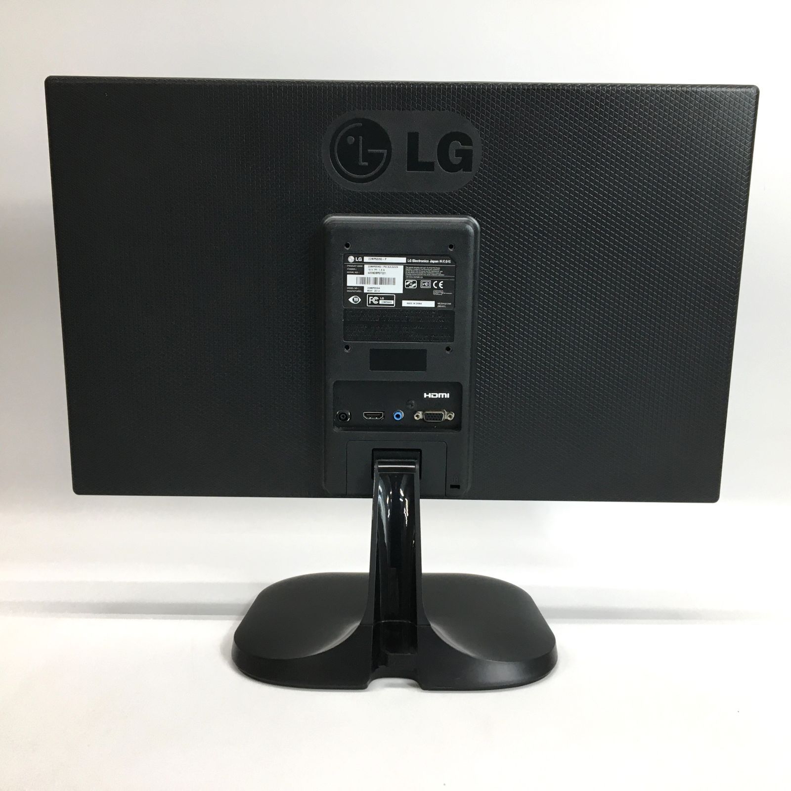 LGエレクトロニクス LG エルジー★21.5型（インチ）PCモニター 22EN33T 液晶ディスプレイ フルHD LED液晶 映像確認済み★動作品「管理№NR1352」