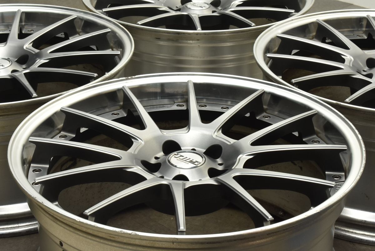 鍛造 2ピース TWS EXlete 206S 20in 9.5J 35 PCD112 4本 アウディ A8 A6 S6 RS6 A4 A5 フォルクスワーゲン アルテオン エクスリート