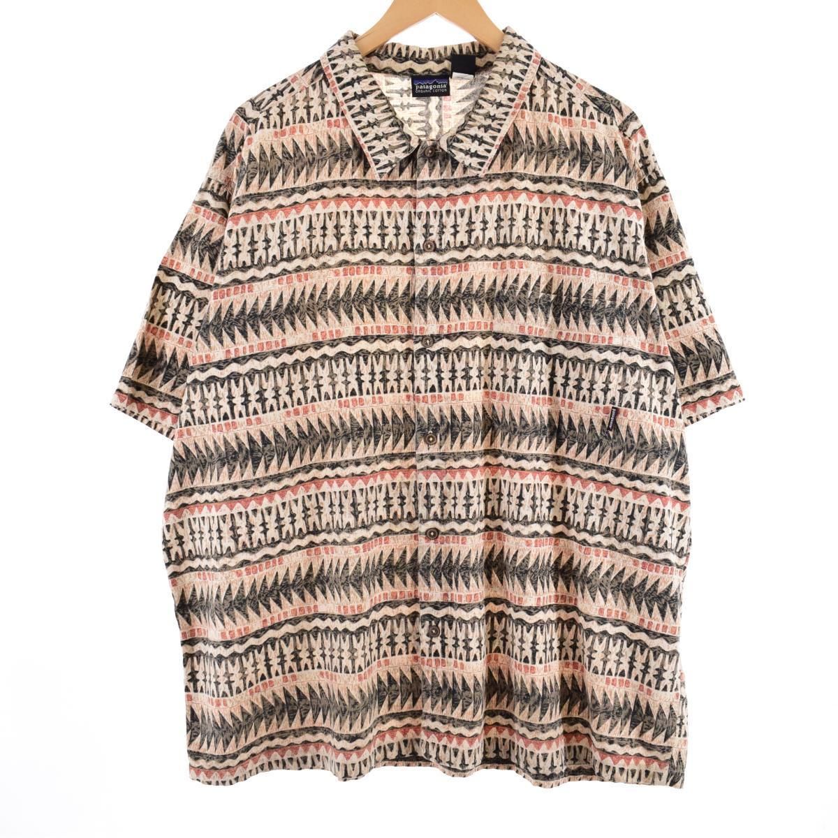 patagonia 97製 オーガニックコットン アロハシャツ L
