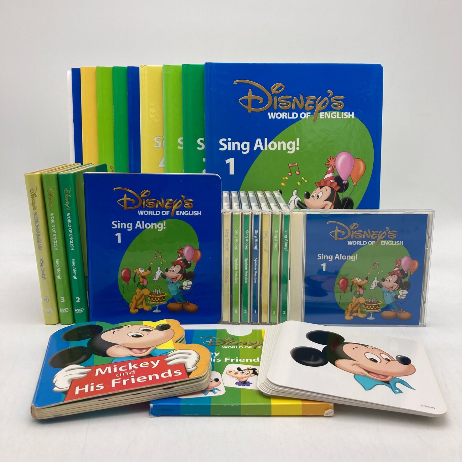 シングアロング DVD4枚 ディズニー英語システム DWE 804726