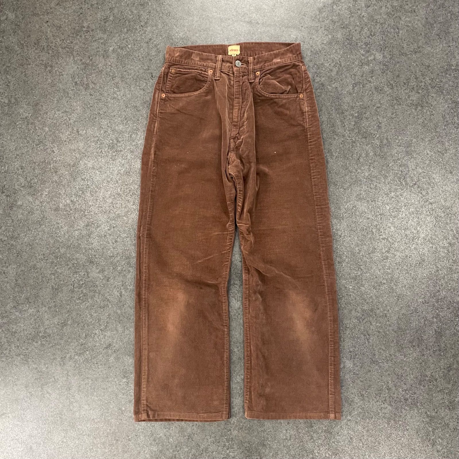 日本製 45R 45RPM Corduroy Straight Pants Japan フォーティー