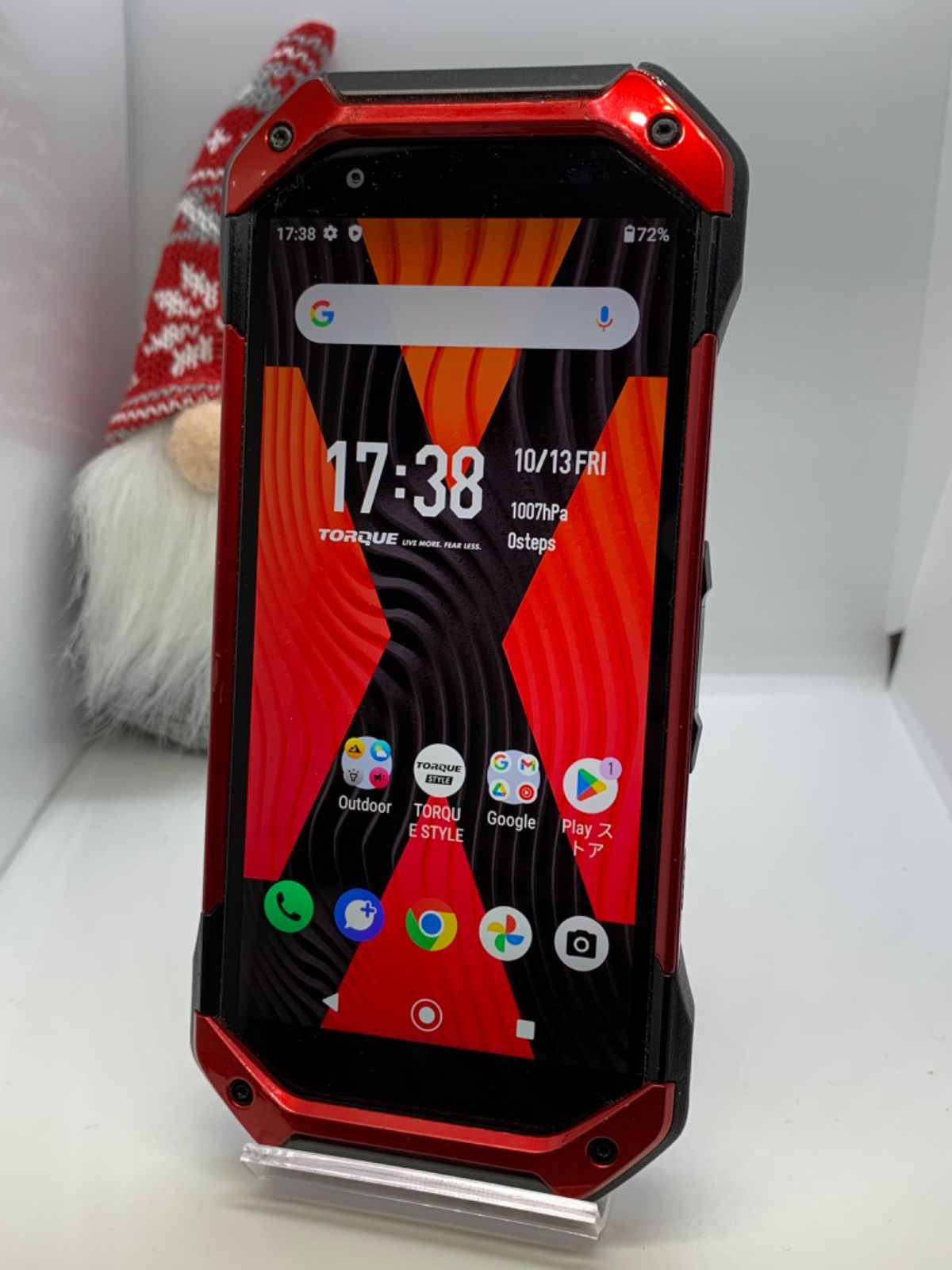 TORQUE 5Gレッド 携帯電話本体　ジャンク品 ジャンク品au TORQUE 5G 128GB レッドKYG01 - メルカリ