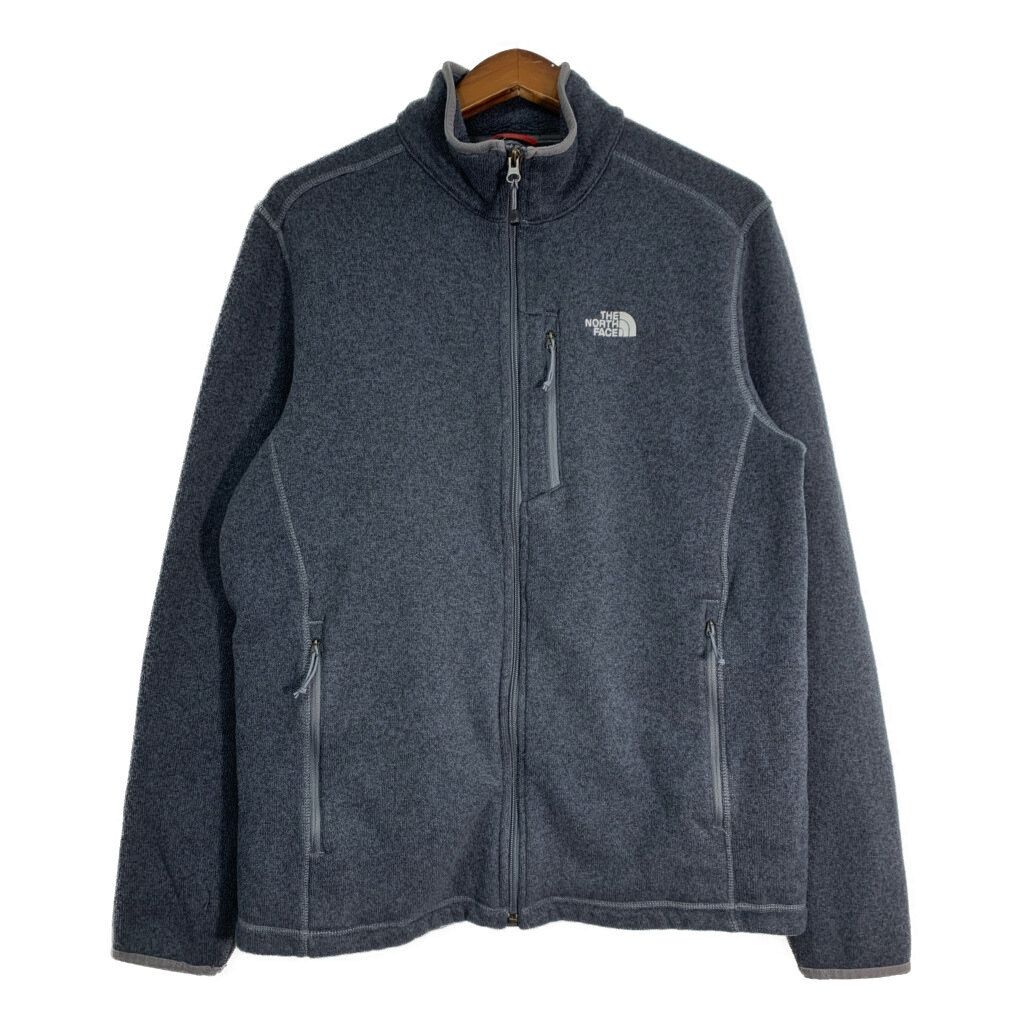 THE NORTH FACE ノースフェイス フリースジャケット アウトドア グレー (メンズ XL) 中古 古着 T2828