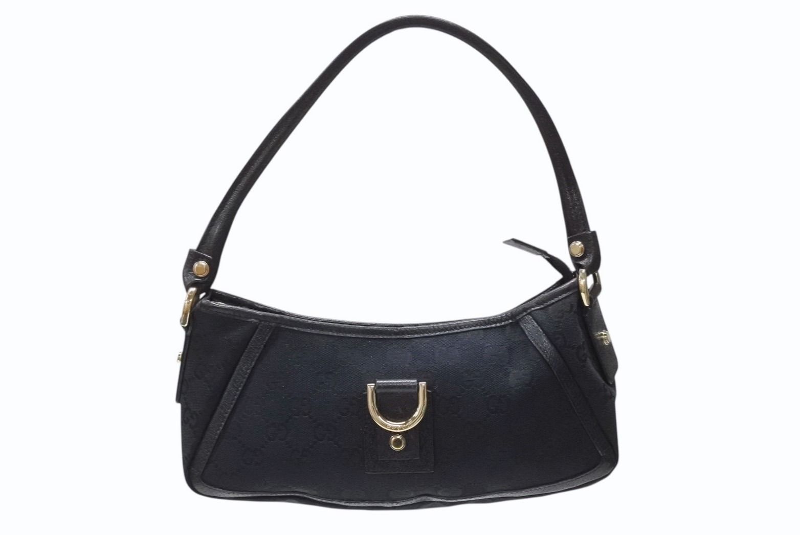 GUCCI　アビー　ワンショルダー ✨極美品✨ GUCCI アビー ワンショルダーバック ロゴ ブラック