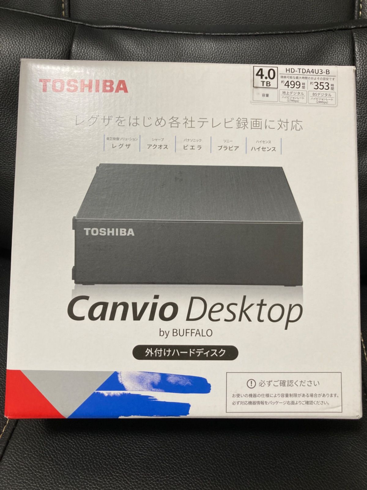 HD-TDA4U3-B [HD-TDAシリーズ 4TB ブラック] - PC周辺機器