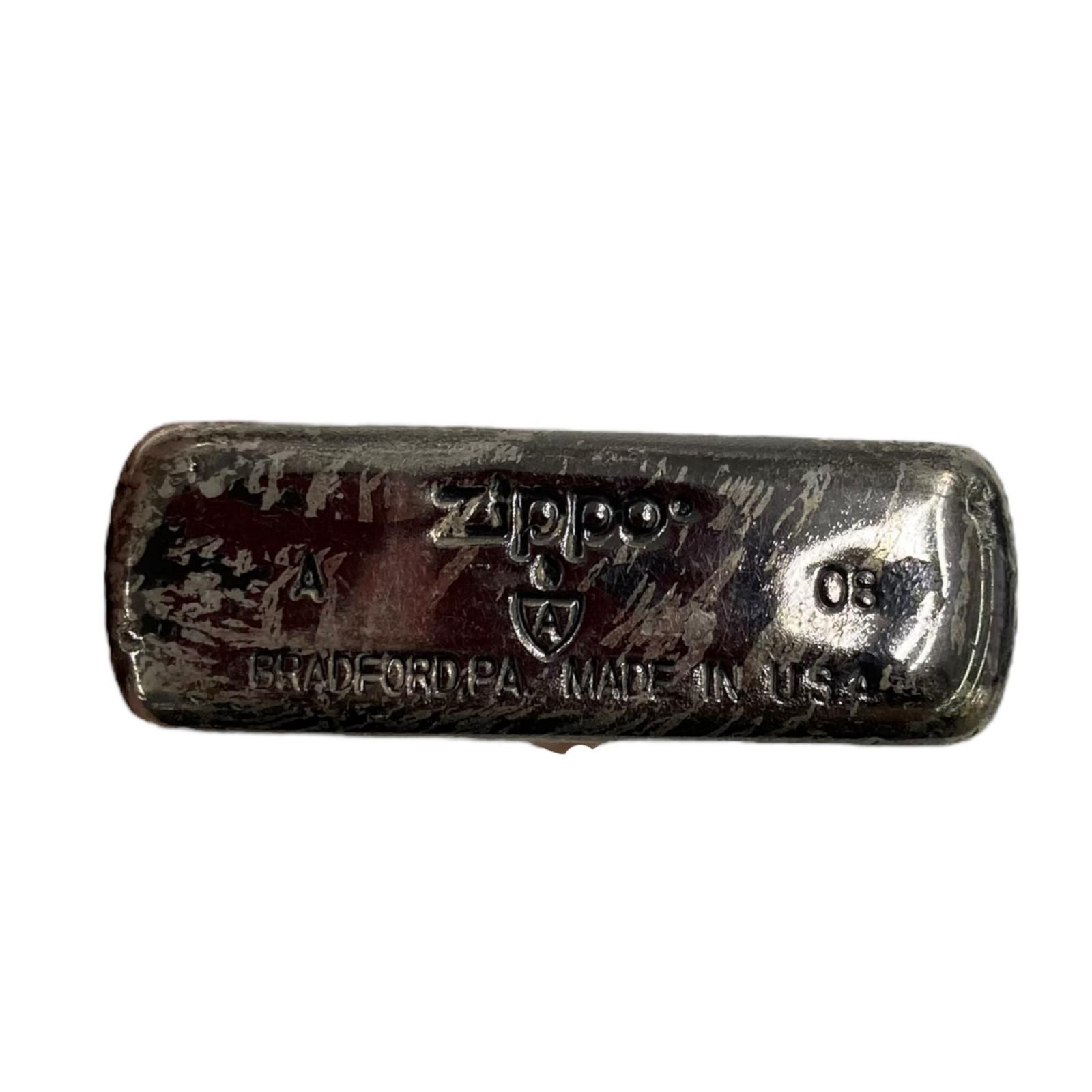 170590 現状品 ZIPPO ジッポ オイルライター アーマー - メルカリ