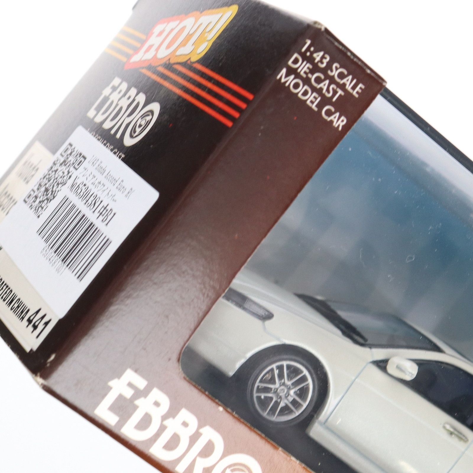 WHITE - 1/43 HOT! Honda Accord Euro R プレミアムホワイトパール 完成品 ミニカー(43441) EBBRO(エブロ) 1/43 HOT! Honda Accord Euro R プレミアムホワイトパール 完成