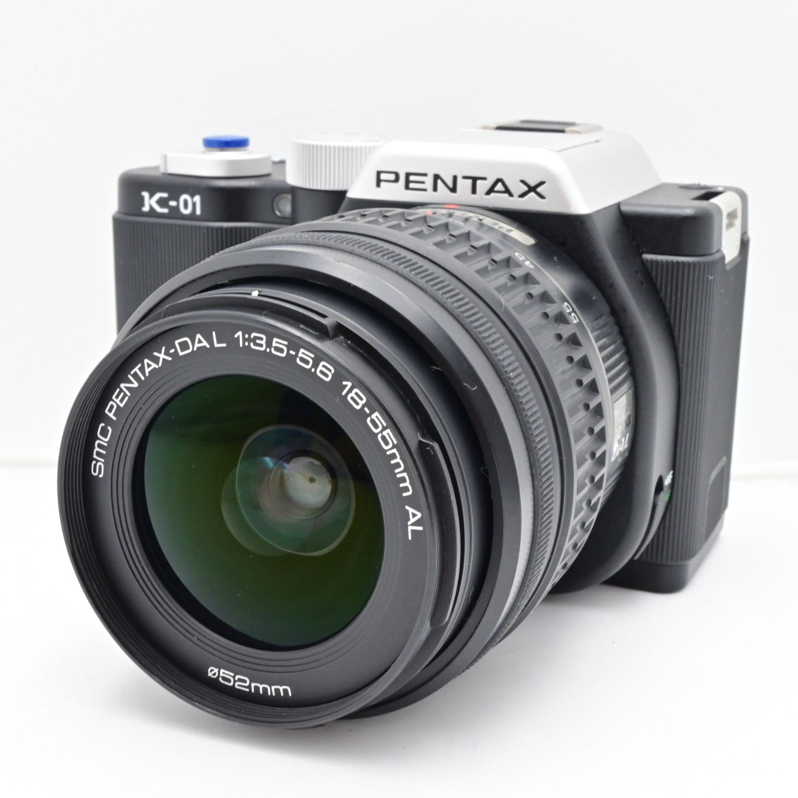 PENTAX ミラーレス一眼カメラ K-01ダブルズームレンズキット ブラック