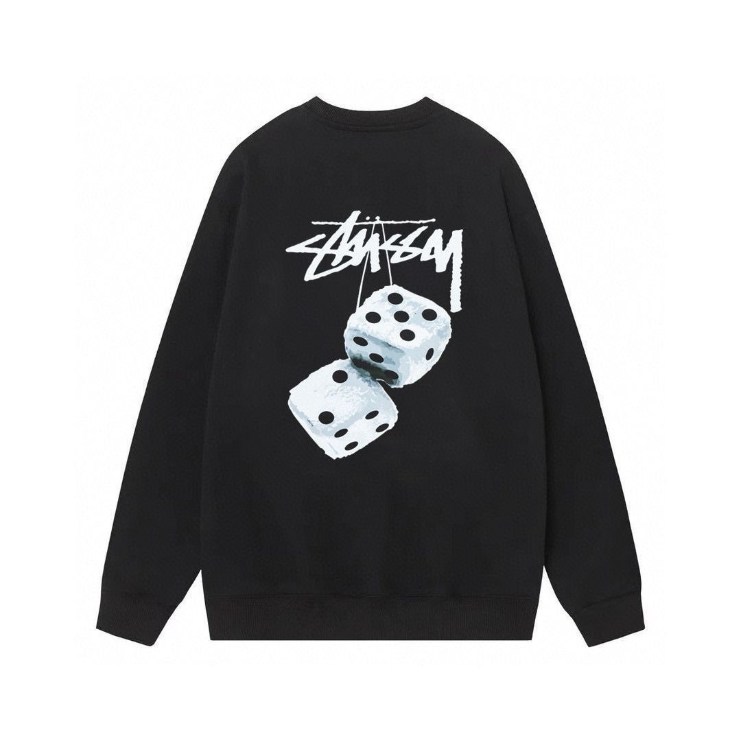 新品 STUSSY ステューシー FUZZY DICE 長袖 ワールドツアー ユニセックス ブラック - メルカリ